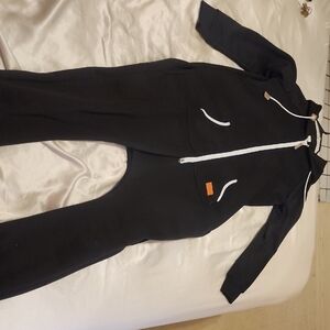 Old Navy Black and White Men's Jumpsuit